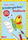 Mein dicker Kindergarten-Malblock by Ulrich Velte