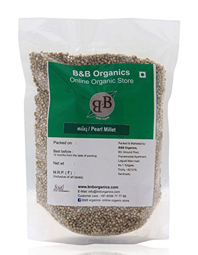 B&B Organics Pearl Millet, 2 kg RS.255 (31.00% Off) - Amazon