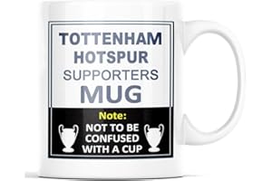 BAGAMUG Tottenham Rival Joke Funny New and Easy Office Tea and Coffee Mug Football Supporters Gift