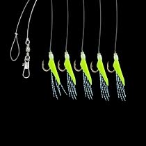 Balzer Vorfachschnur Balzer Herngssystem Mt 5 Crcle Haken Gr. 6 - Herngsvorfach, (1-St