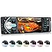 Price comparison product image XOMAX XM-VRSU414BT Car stereo / Moniceiver without CD-drive + 10cm / 4" display + USB port (up to 128 GB!) and Micro SD slot (up to 128 GB!) for MPEG4, MP3, WMA, AVI, JPG + 7 LED Colour + Bluetooth hands-free function + Auxiliary input + Standard single DIN (1DIN) dimensions + Includes remote control and cage