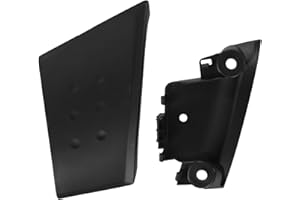 Yuanpgky Couvercle de poignée de porte intérieure et support, compatible avec C1 2005-2014, pour 107 2005-2009, kit de rechange avec matériel de montage, poignées de porte (gauche)