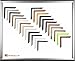 Produktbild Paris MDF-Bilderrahmen 62x92 cm, schmale Leiste, 92x62 cm Farbauswahl: hier Weiß matt mit Antireflex-Acrylglas