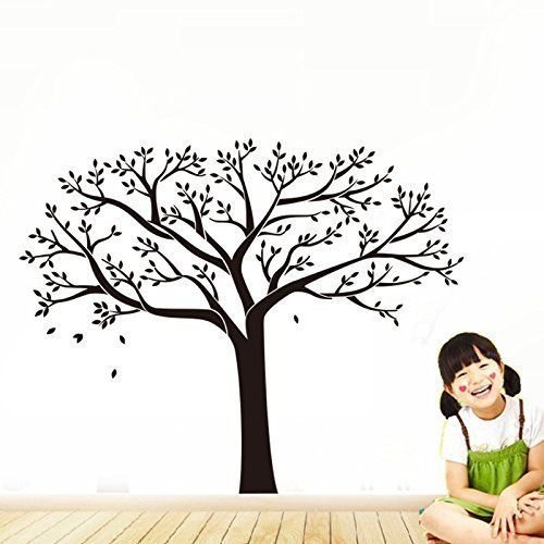 luckkyy® GIANT Familie Foto Baum Wall Decor Aufkleber Vinyl Art Home Aufkleber Room Decor Wandbild AST Wand Aufkleber Aufkleber Wohnzimmer Bett Baby Zimmer - 5