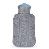 Wärmflasche, Mture Wärmeflaschen mit Strickbezug...