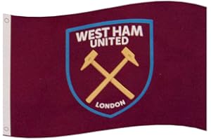 West Ham United FC Claret and Blue Flag 91.44 cm x 152.4 cm Weather Resistant Sports Events