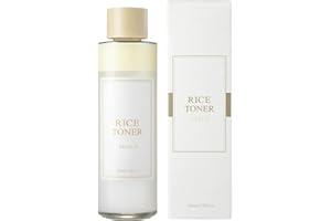 TINCAI Rice Toner 150ml,Rice Water Toner for Face Hydrating,Natural Glow Essence Toning Solution with Rice Extract,Soothing Toner for Deep Hydration Skin Care