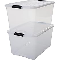 Scatola Portaoggetti Trasparente Pieghevole 42x28x21cm - Organizer Per Casa, Auto, Ufficio (Rosa) - Foto 9