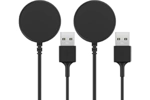 TUSITA [2-PAK] Ładowarka Kompatybilna z Samsung Galaxy Watch 4/4 Classic Watch 3 Active 1 2 SM-R500 SM-R830 SM-R820 SM-R840 SM-R850 - Kable USB Ładowarki Ładująca 3,3 stopy 100 cm