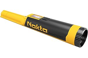 NOKTA DETECTION TECHNOLOGIES Nokta AccuPOINT Metalldetektor Pinpointer, wasserdichter Metalldetektor-Zauberstab mit farbigem LCD-Bildschirm und fortschrittlicher Diskriminierung, 11000116