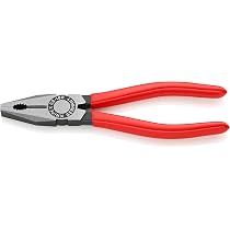 Knipex Langbektang 160 Mm – Zwart Gehard, Met Kunststof Beklede Handgrepen, Voor Precisiewerk