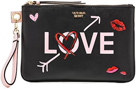 Victoria's Secret New Genuine Love Night Out Wristlet Clutch Bag Handbag Purse