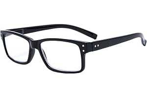 Vbeijll Reading Glasses Blue Light Blocking,Spring Hinge Quality Readers for Men and Women Anti Eye Strain Eyeglasses
