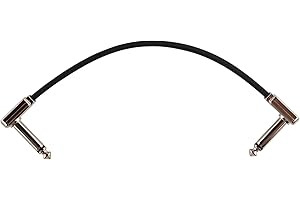 Ernie Ball, Cavo patch piatto a nastro, singolo, 15,24 cm