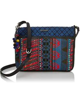 Desigual Damen Bols_formigal Togo. 5011. U Umhängetasche, Blau (Navy), 2x23.0x30.5 cm
