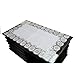 Kuber Industries™ Table Runner In Virgin Viny Soft Fabric Silver (24*40 Inches) RS.269.00