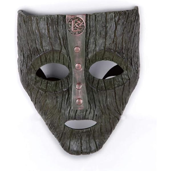 Maschera The Mask Di Jim Carrey/Loki Verde Regolabile - Perfetta Per Masquerade E Cosplay
