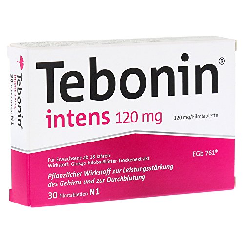 Preisvergleich Produktbild TEBONIN INTENS 120MG 30St Filmtabletten PZN:7682333