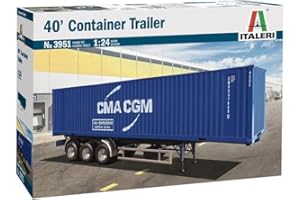 ITALERI REMORQUE Container 40' Camion I3951