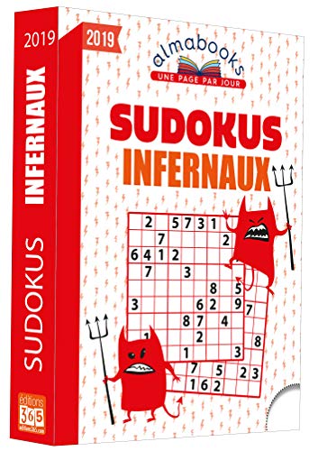 Télécharger Almabook Sudokus infernaux 2019 Francais PDF