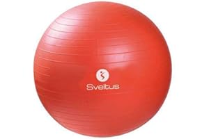 Sveltus Gymball 55 cm Adulto Unisex, Arancione