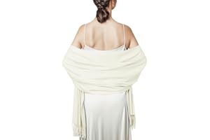 PIOYMEYA Schal Stola Damen Festlich für Abendkleid Pashmina Schals Tücher Winter