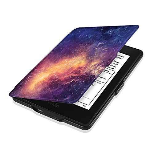 Fintie Kindle Paperwhite Hülle – Die dünnste und leichteste Smartshell Case Schutzhülle Tasche mit auto Sleep / Wake für den neuen Kindle Paperwhite 2016 (mit 300 ppi-Display, 6 Zoll, und integrierter Beleuchtung) und alle Modelle von 2012, 2013, 2014, 2015, Die Galaxie - 8