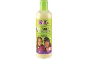 AFRICA'S BEST ORGANICS Kids Shea Butter Detangling Moisturizing Hair Lotion with Olive Oil 473ml "