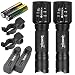 Produktbild 2 Set Hochleistung LED Taschenlampe, Siswong skywolfeye Einstellbarer Fokus 5 Modus Draussen Tragbar Jagd Tactical Flashlights Laternen Stirnlampe