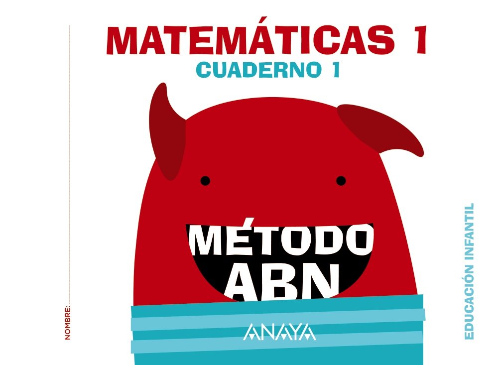 Matemáticas ABN. Nivel 1. Cuaderno 1