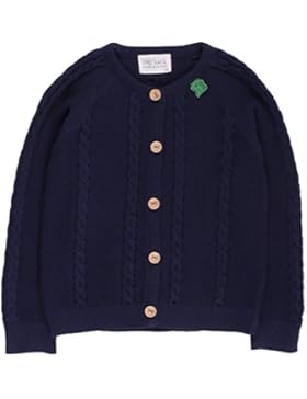 Fred's World by Green Cotton Unisex Baby Strickjacke Cable Knit Cardigan