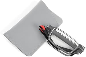 KoKoBin Lunettes de lecture pliables pour hommes et femmes, mini-lunettes portables anti-lumière bleue pour hommes et femmes