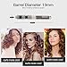 Inkint 5 Sizes Ceramic Round Brush Salon Hairdressing Hair Styling Comb Brush With Non-slip Handle Hair Brush for Quick Styling