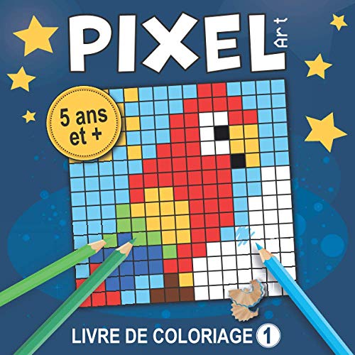 Amazon.in: Buy Pixel Art - Livre de coloriage 1: Coloriages enfants