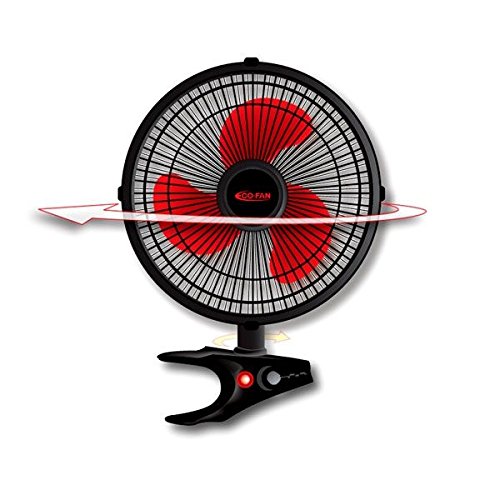 Preisvergleich Produktbild Ventilator, schwenkbar, mit Clip, 25 cm, 23 W