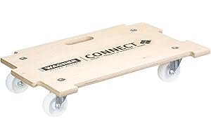 WAGNER DESIGN YOURSELF WAGNER Carrello da trasporto MM 1382 I 59 x 39 cm I espandibile in modo flessibile - ideale per carichi di (quasi) tutte le dimensioni I portata 250 kg - 20138201