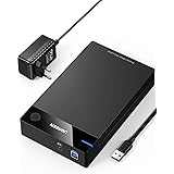 UGREEN Boîtier Disque Dur 3,5 Pouces Adaptateur USB 3.0 vers SATA Disque Dur 3,5 2,5 Pouces HDD SSD Supporte UASP 5Gbps, Alim