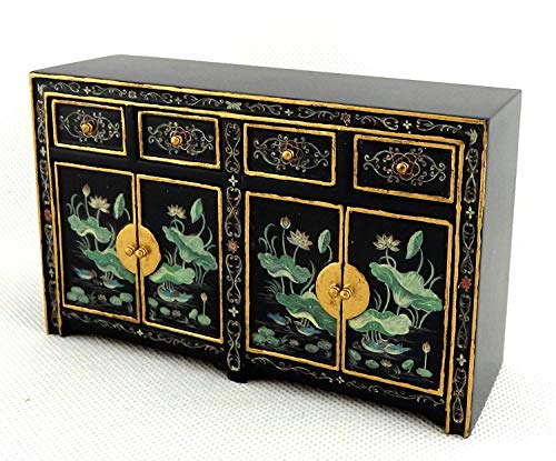 Melody Jane Quadro In Miniatura 1:12 Per Casa Di Bambole - Scena Pastorale Con Cornice Oro, Resina, 74x61mm