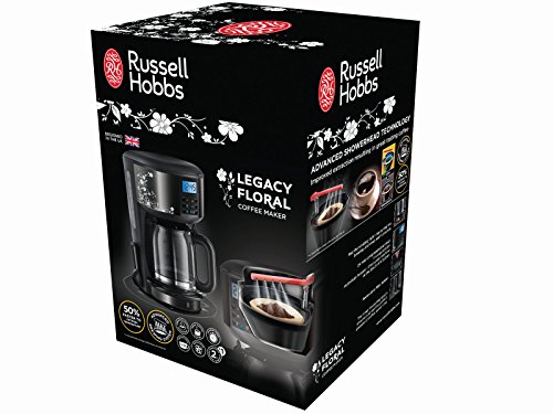 Russell Hobbs Frühstück-Set 3-tlg. Kaffeemaschine + Wasserkocher + Toaster Legacy Floral Serie - 3