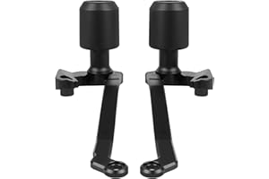 DEAVER Paratelaio Moto per Apr-Ilia RS660 RS 660 2020-2023 Moto Protezione dalla Caduta Paratelaio Carenatura Guard Crash Pad Protector Moto Crash Slider