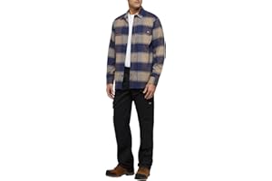 Dickies Herren Flex Flannel L/S Arbeits-T-Shirt