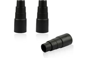 GLADFRESIT Uniwersalny adapter do odkurzacza do elektronarzędzi Makita, szlifierka oscylacyjna, reduktor piły tarczowej, 3 szt