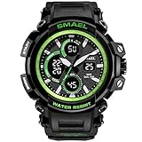 Anyeda Herren Uhren Fitness Smartwatch Outdoor Sport mit Schrittzähler Wasserdichte Multifunktion Uhren 2019 Uhr 70Er Jahre