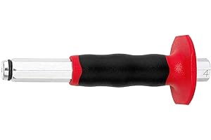 RENNSTEIG Einschlaghilfe mit Handschutz (für Betonnägel 4,0 mm, Handschutz rutschfest mit 2-Komponenten Oberfläche, für Einschlagnägel) 455 170 5