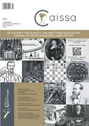 Preisvergleich Produktbild Caissa. Zeitschrift für Schach- und Brettspielgeschichte, Heft 1 (2016)