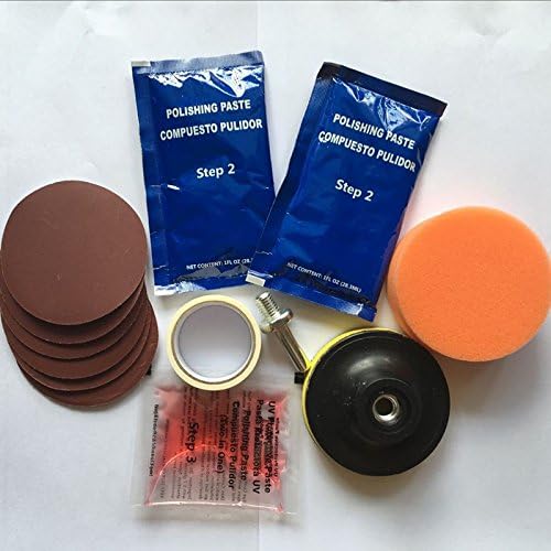 Universal Headlight Headlights And Tail-Lights Restoration DIY Repair Kit Suitable For All Cars Bikes Motorcycles