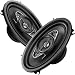 Produktbild VW Golf 1 (74-83) Pioneer Lautsprecher Boxen 4x6 Koax Seiten Heckbereich