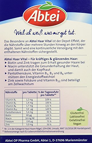 Abtei Haar Vital Intensiv Kur,, 1er Pack - 3