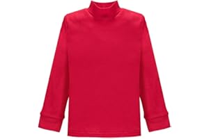 Ellepi 1 Pezzo Maglia Lupetto Bambino Bambina Manica Lunga CE7596 Caldo Cotone.