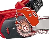 Einhell Elektro Kettensäge GE-EC 2240 (2200 Watt, 375 mm Schnittlänge, Oregon Kette und Qualitätsschwert, Softstart, Rückschlagschutz und Kettenfangbolzen) - 8